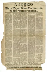 Ansprache des Staatlichen Republikanischen Komitees an die Bevölkerung von Missouri